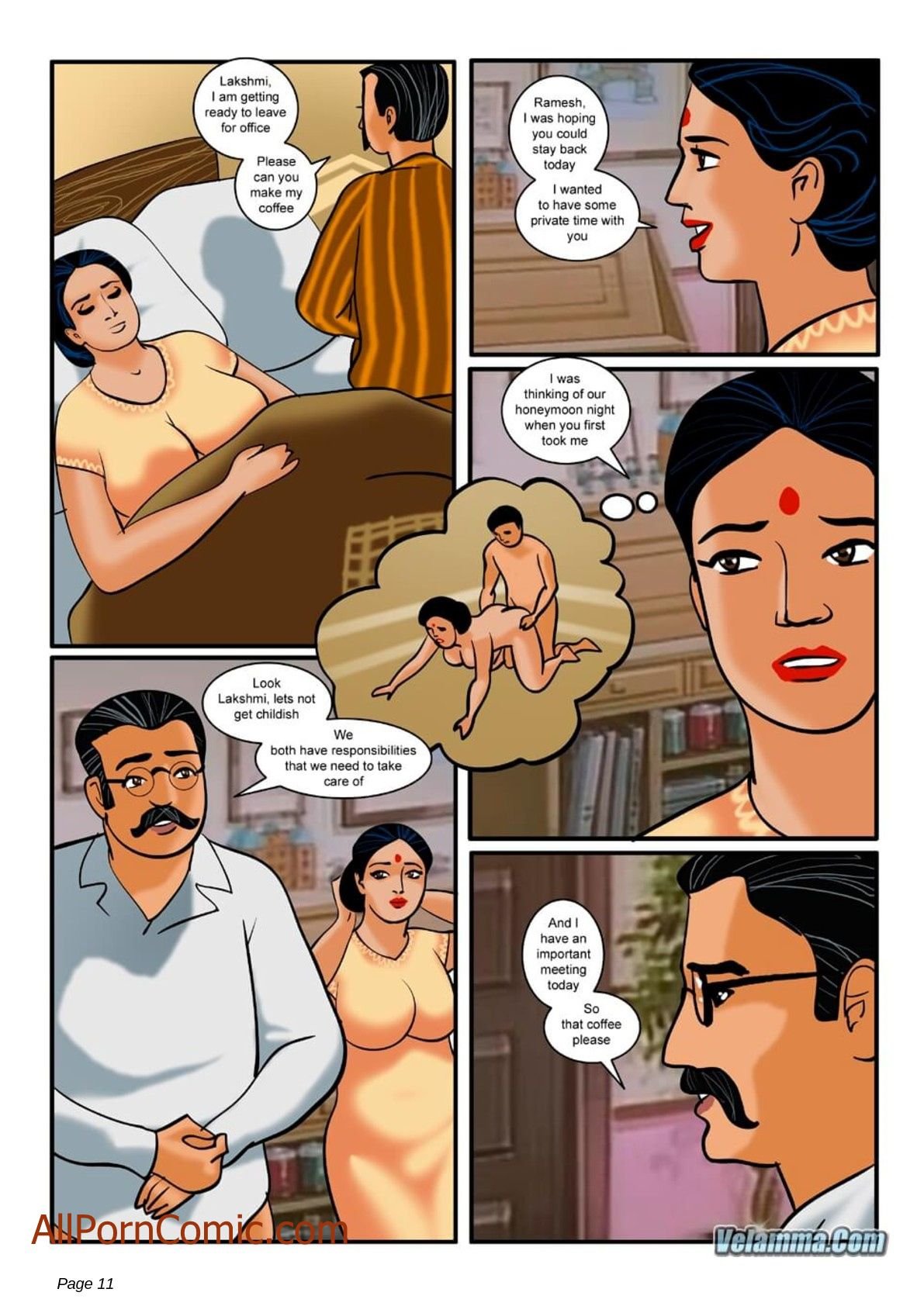 Velamma [Velamma] 10 . Velamma - Chapter 10 - The Loving Wife [Velamma] – page 11