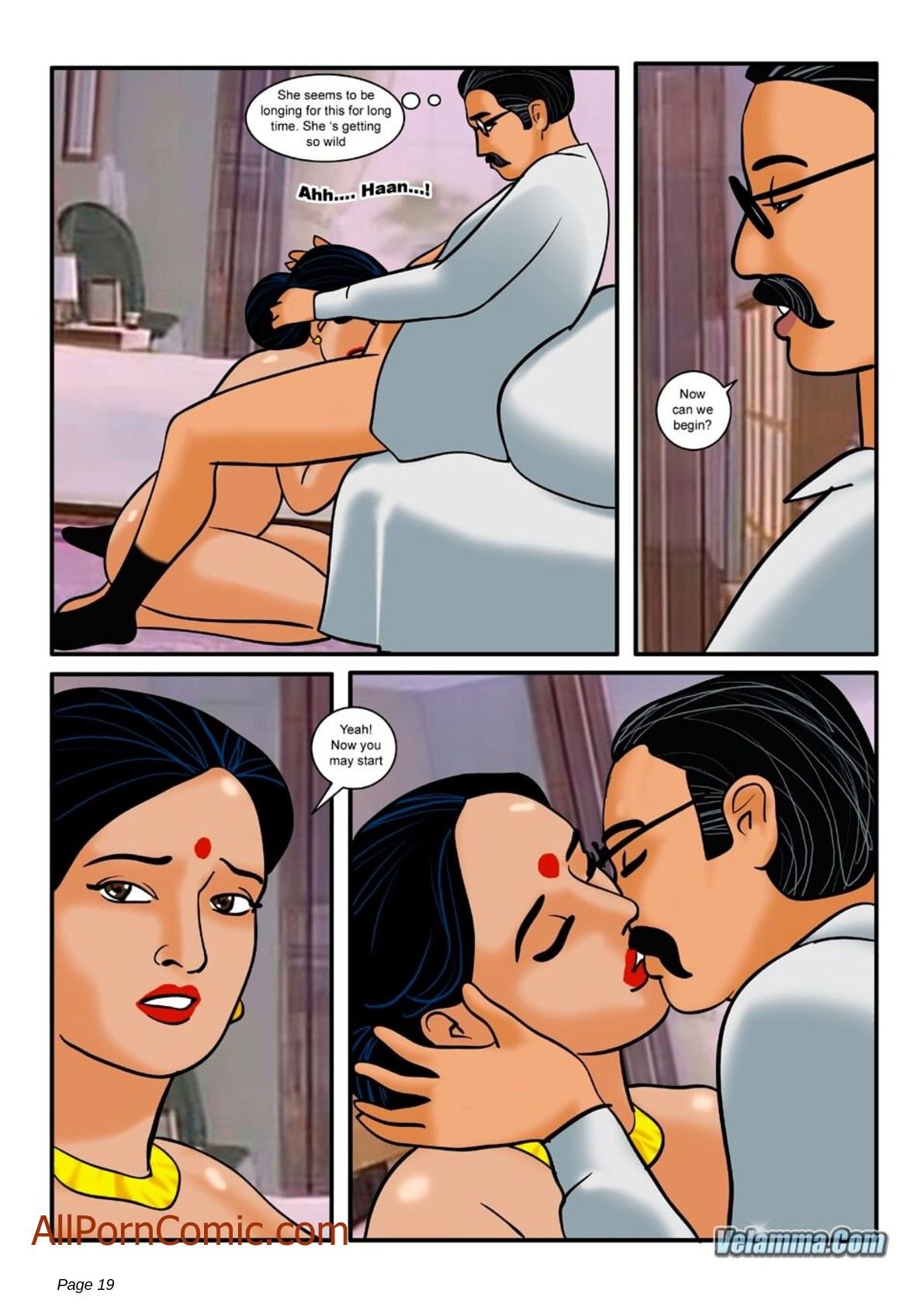 Velamma [Velamma] 10 . Velamma - Chapter 10 - The Loving Wife [Velamma] – page 19