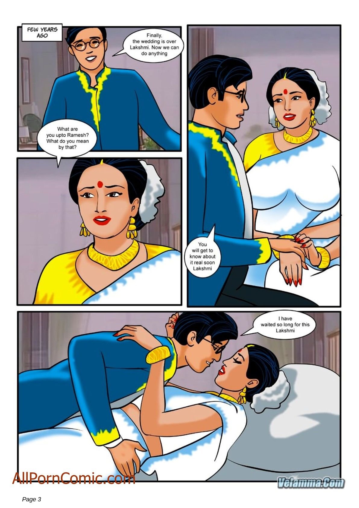 Velamma [Velamma] 10 . Velamma - Chapter 10 - The Loving Wife [Velamma] – page 3