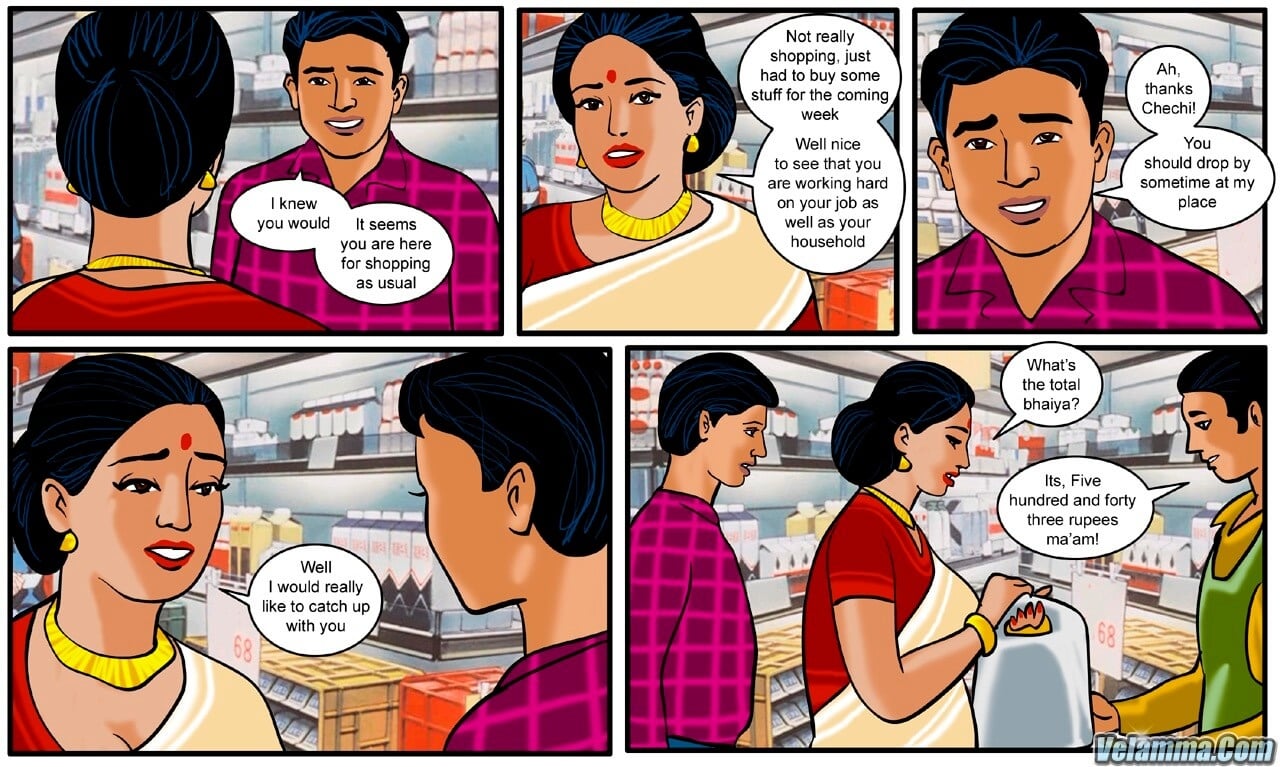 Velamma [Velamma] 12 . Velamma - Chapter 12 - The New Beginning [Velamma] – page 6