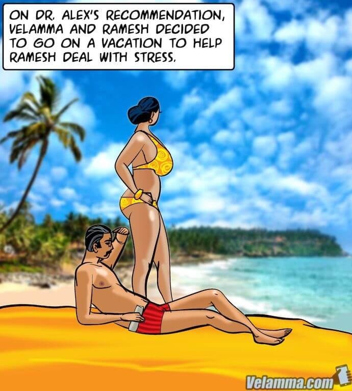 Velamma [Velamma] 76 . Velamma - Chapter 76 - A Chilling Ride [Velamma] – page 2