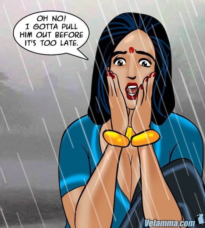 Velamma [Velamma] 76 . Velamma - Chapter 76 - A Chilling Ride [Velamma] – page 57