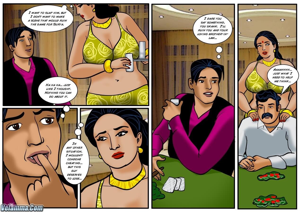 Velamma [Velamma] 39 . Velamma - Chapter 39 - When It Comes To This Sexy Poker Game Vela Is All In! [Velamma] – page 13