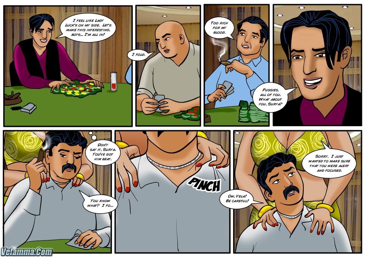 Velamma [Velamma] 39 . Velamma - Chapter 39 - When It Comes To This Sexy Poker Game Vela Is All In! [Velamma] – page 14