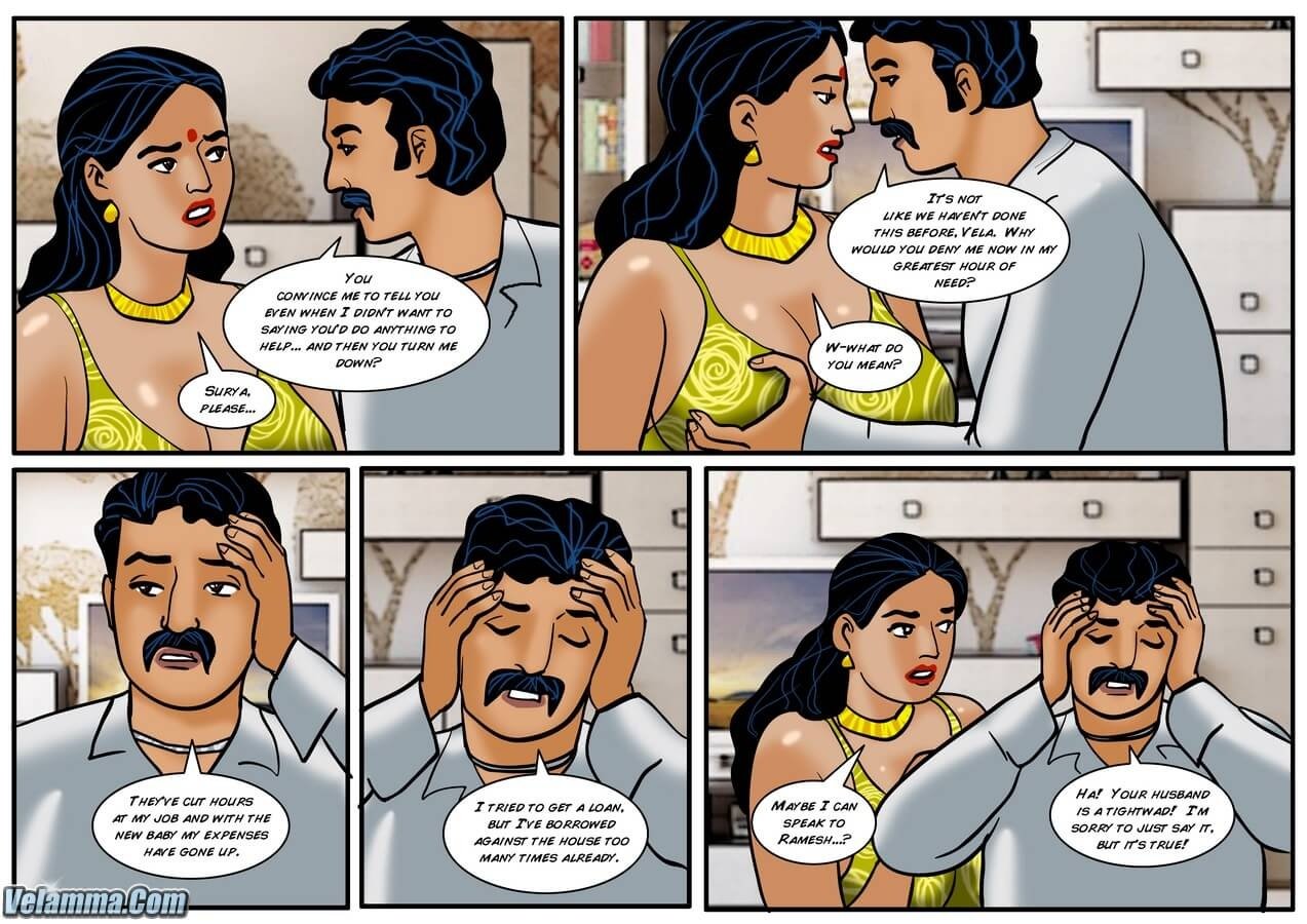 Velamma [Velamma] 39 . Velamma - Chapter 39 - When It Comes To This Sexy Poker Game Vela Is All In! [Velamma] – page 19