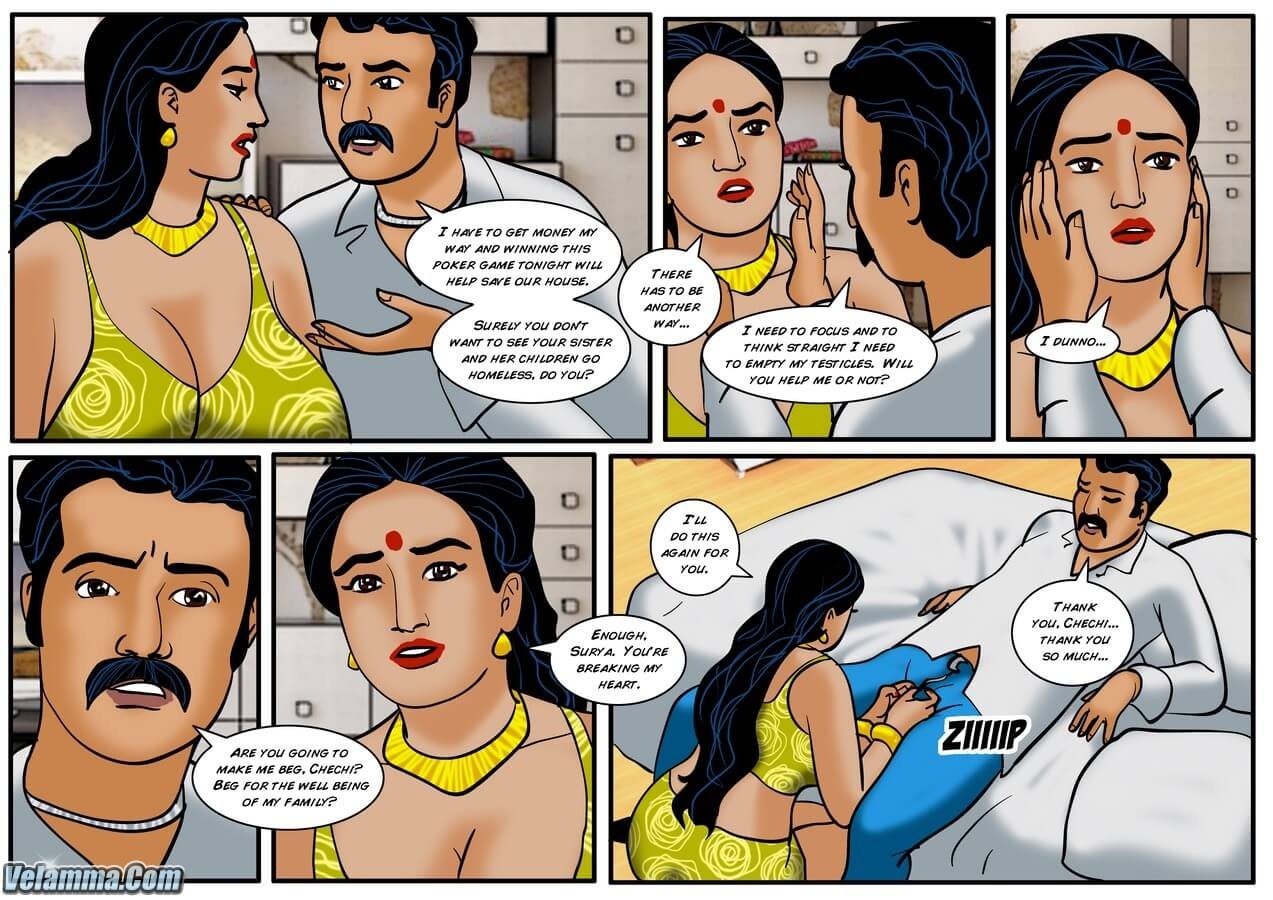 Velamma [Velamma] 39 . Velamma - Chapter 39 - When It Comes To This Sexy Poker Game Vela Is All In! [Velamma] – page 20
