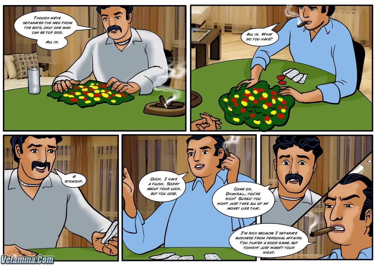Velamma [Velamma] 39 . Velamma - Chapter 39 - When It Comes To This Sexy Poker Game Vela Is All In! [Velamma] – page 24