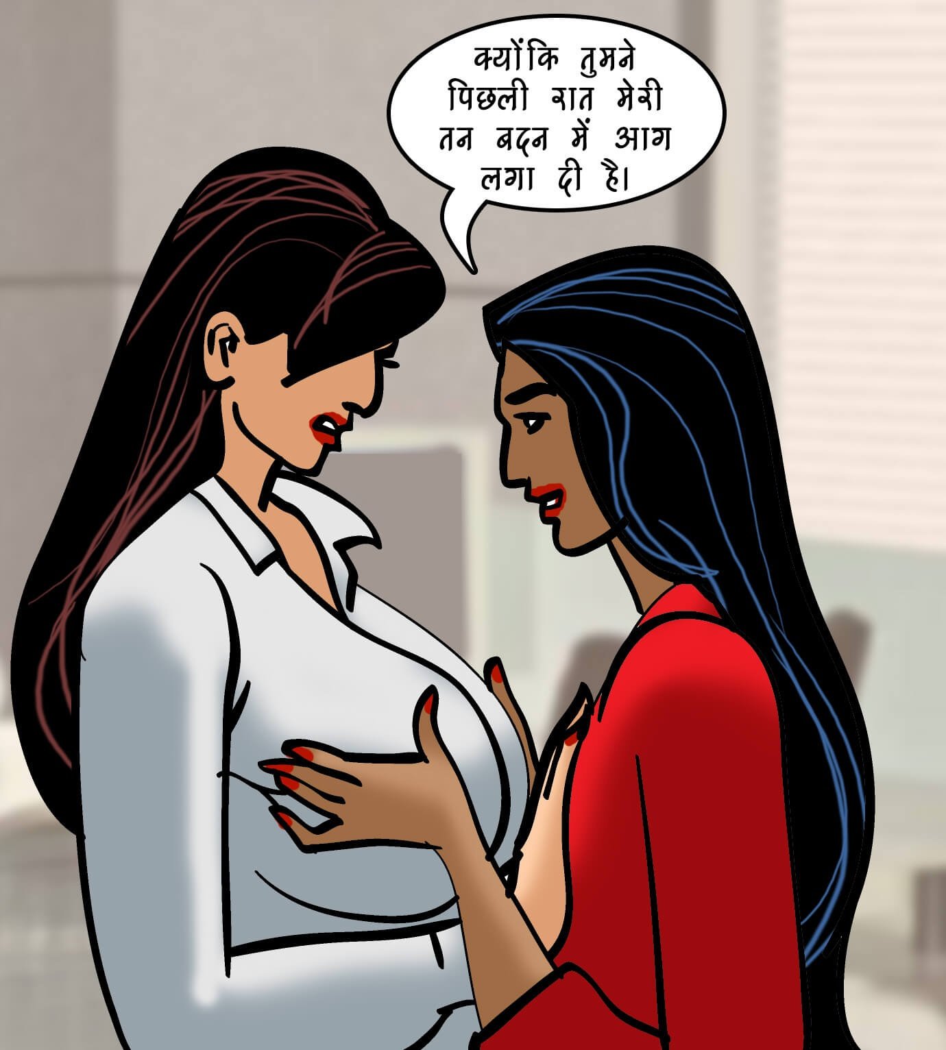 Velamma [Velamma] 93.5 . Velamma - Hindi - Chapter 93 - कठपुतली मास्टर [Velamma] – page 10