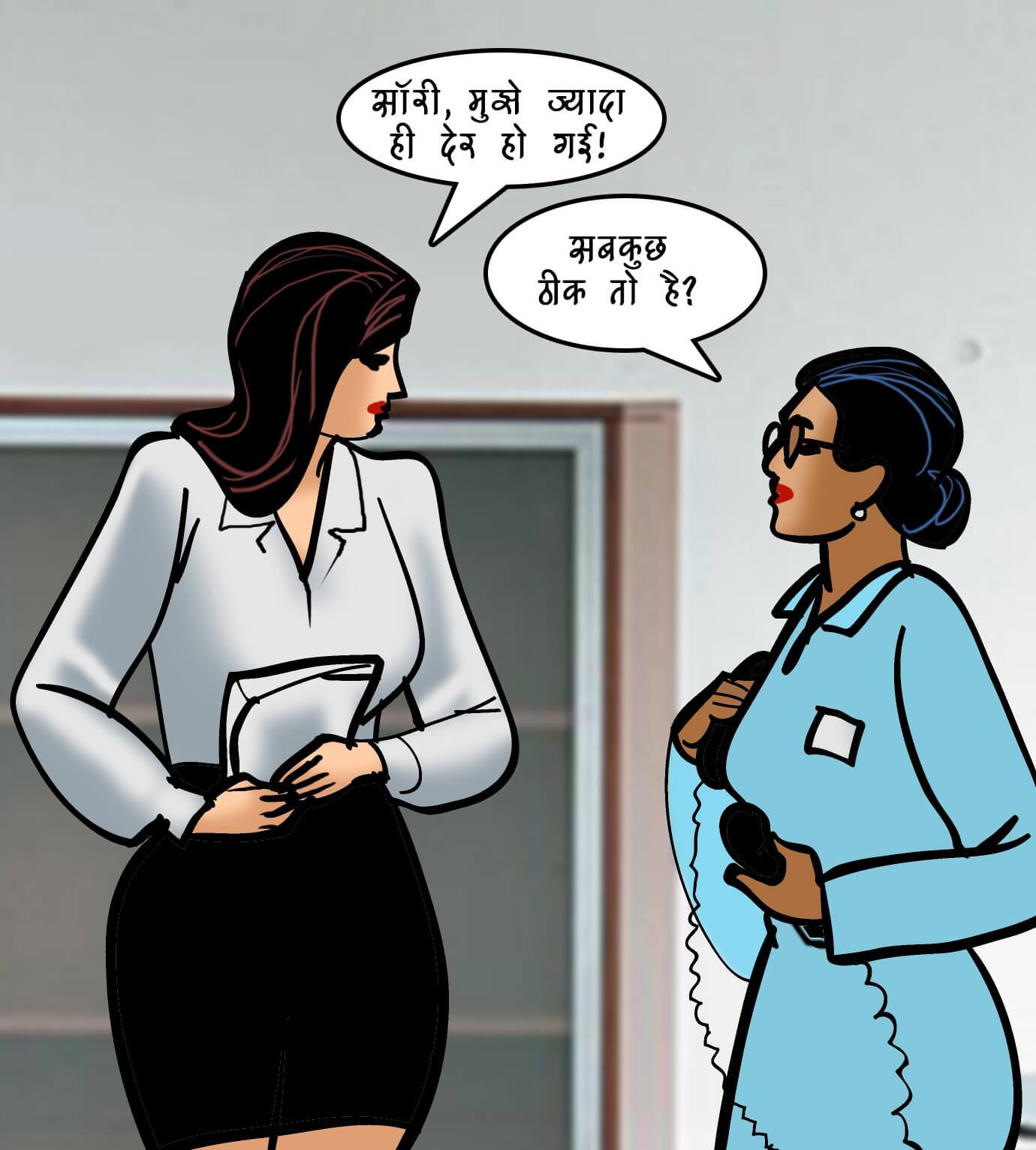 Velamma [Velamma] 93.5 . Velamma - Hindi - Chapter 93 - कठपुतली मास्टर [Velamma] – page 2