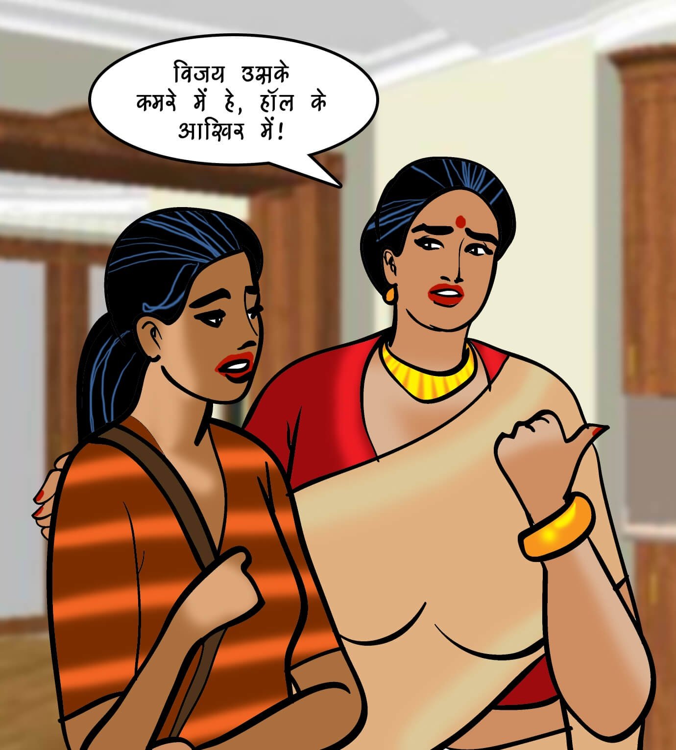 Velamma [Velamma] 93.5 . Velamma - Hindi - Chapter 93 - कठपुतली मास्टर [Velamma] – page 48