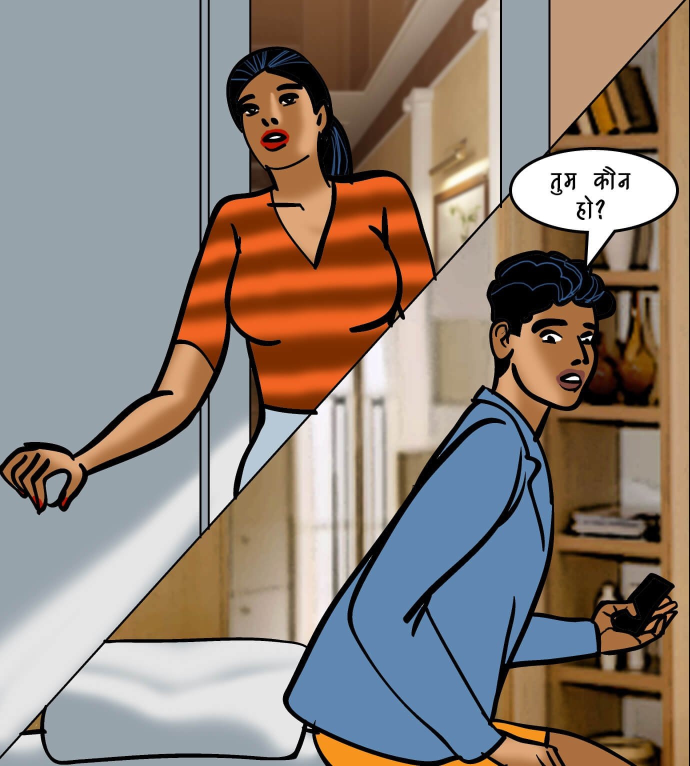 Velamma [Velamma] 93.5 . Velamma - Hindi - Chapter 93 - कठपुतली मास्टर [Velamma] – page 52
