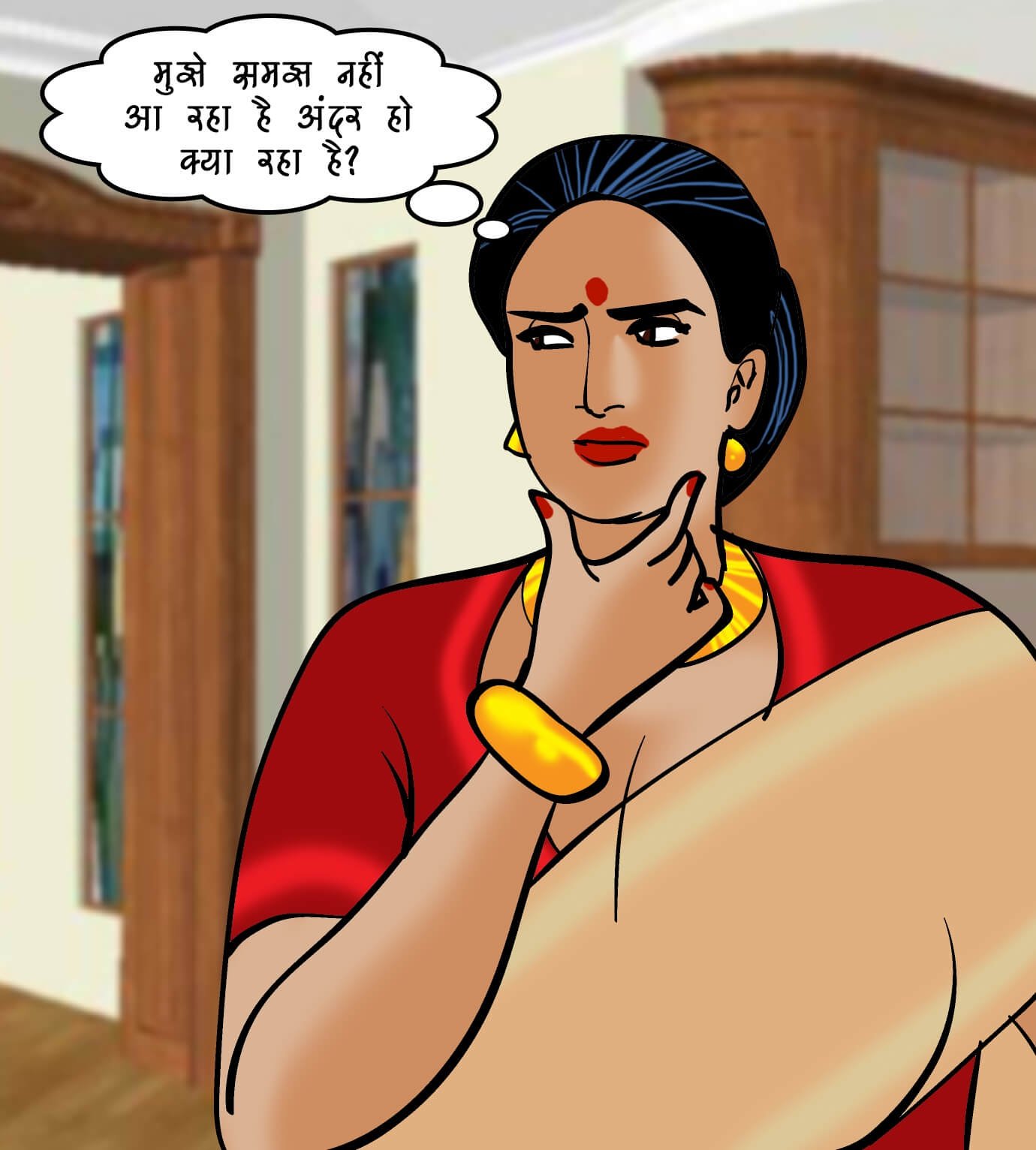 Velamma [Velamma] 93.5 . Velamma - Hindi - Chapter 93 - कठपुतली मास्टर [Velamma] – page 60