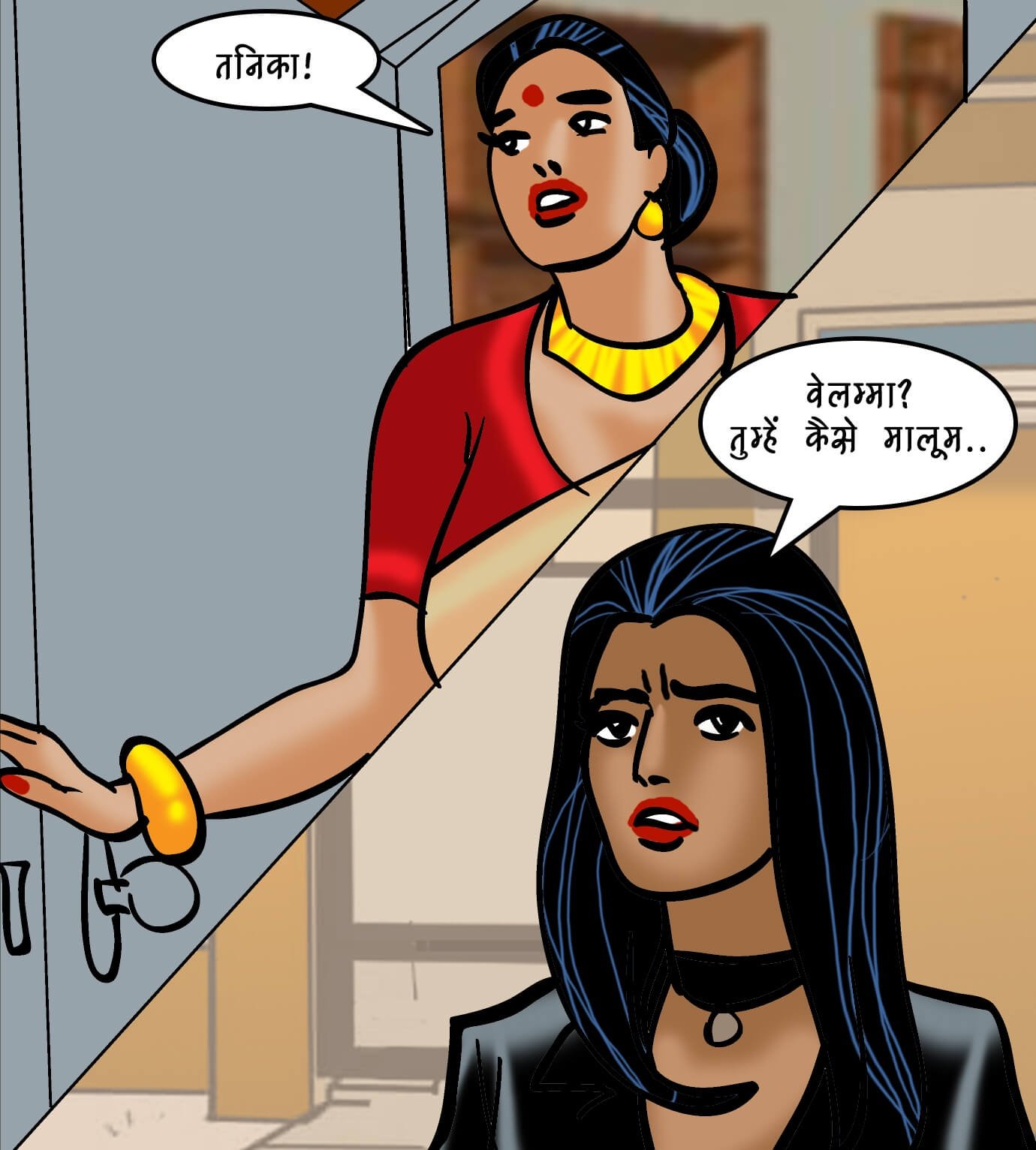 Velamma [Velamma] 93.5 . Velamma - Hindi - Chapter 93 - कठपुतली मास्टर [Velamma] – page 64