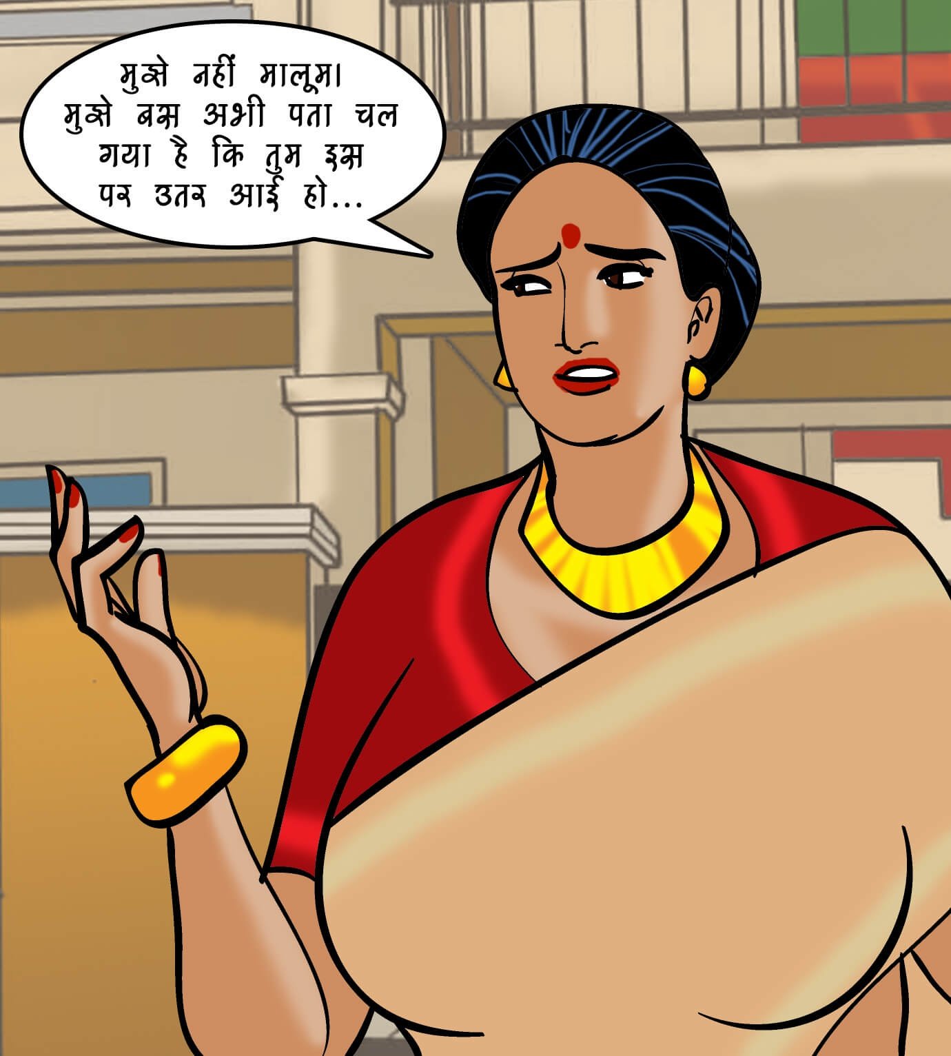 Velamma [Velamma] 93.5 . Velamma - Hindi - Chapter 93 - कठपुतली मास्टर [Velamma] – page 69