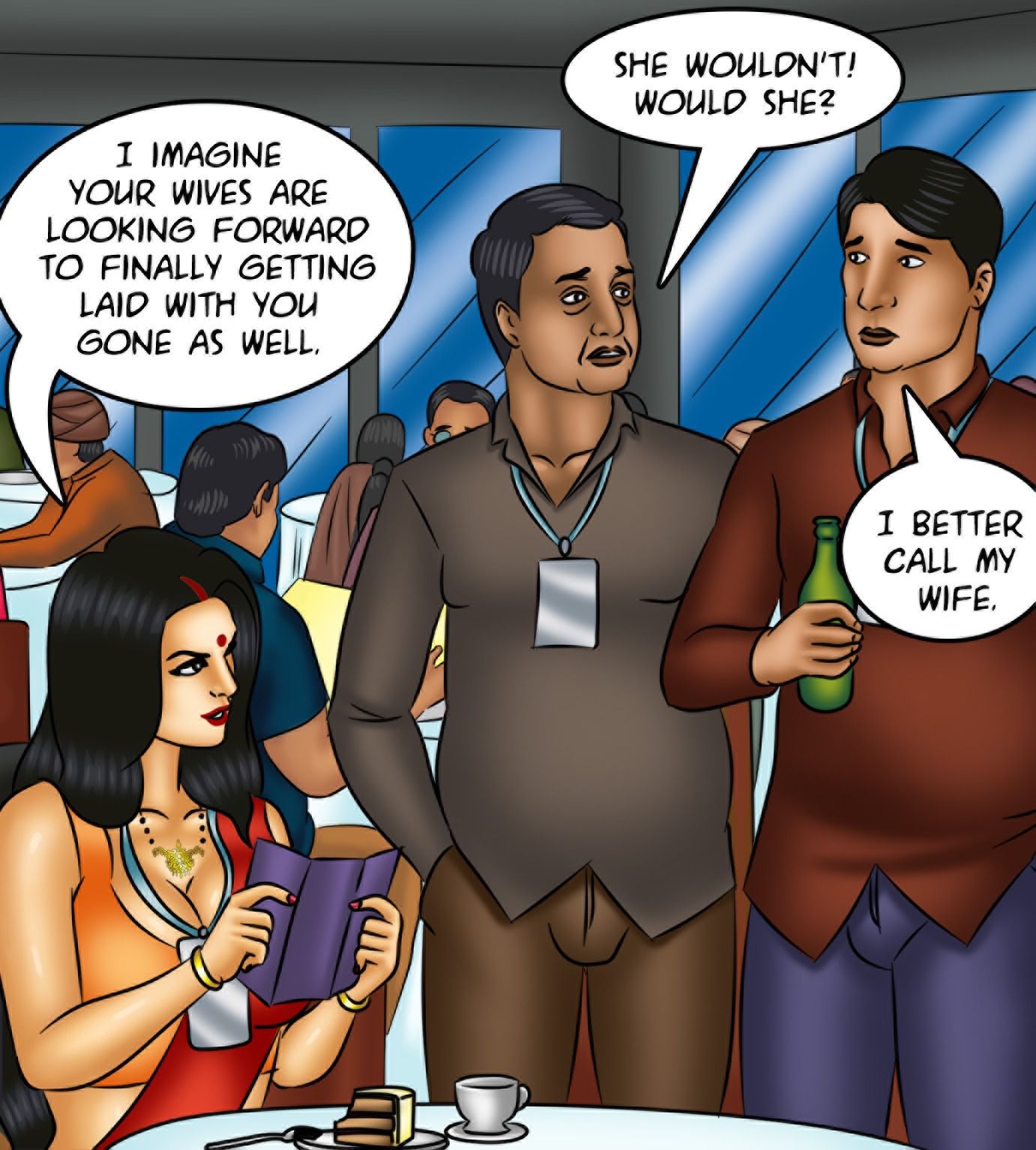 Savita Bhabhi [Kirtu] 119 . Savita Bhabhi - Revolving Door - Chapter 119 [Kirtu] – page 23