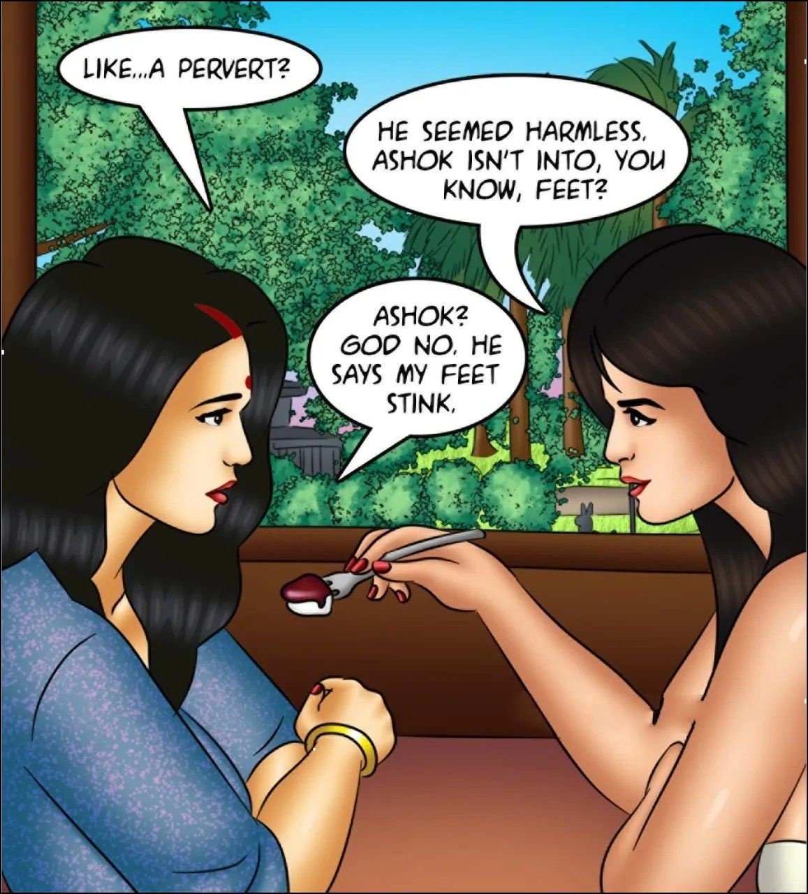 Savita Bhabhi [Kirtu] 146 . Savita Bhabhi - The Other Shoe Drops - Chapter 146 - LQ [Kirtu] – page 14