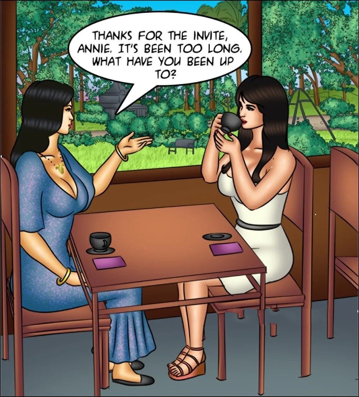 Savita Bhabhi [Kirtu] 146 . Savita Bhabhi - The Other Shoe Drops - Chapter 146 - LQ [Kirtu] – page 2