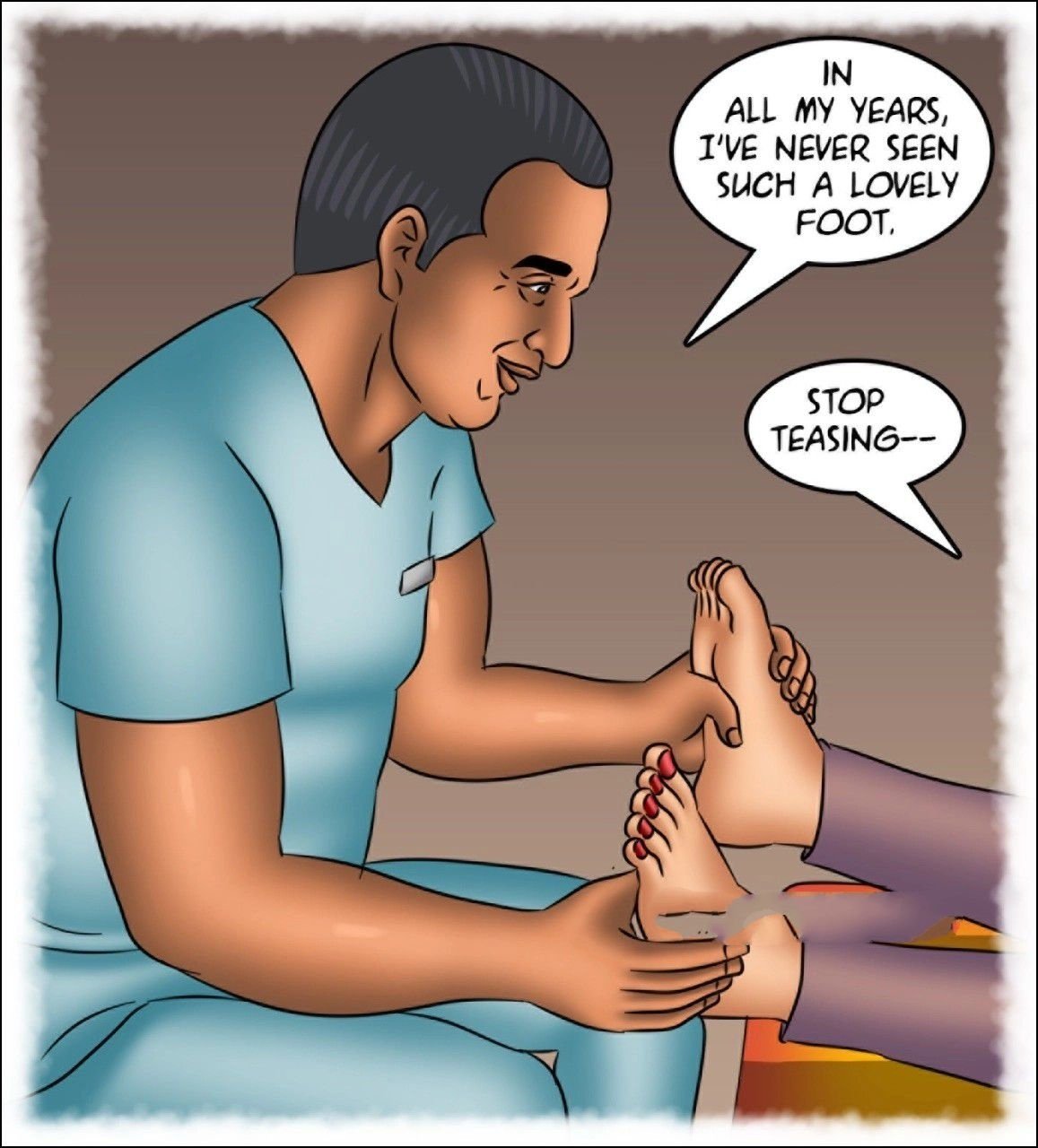 Savita Bhabhi [Kirtu] 146 . Savita Bhabhi - The Other Shoe Drops - Chapter 146 - LQ [Kirtu] – page 23