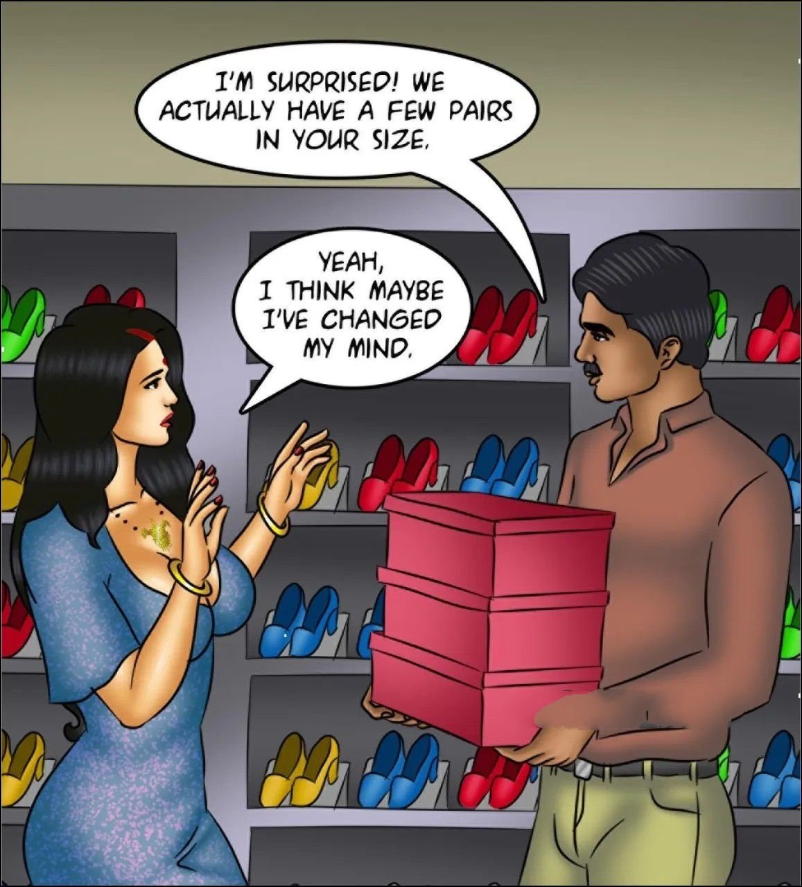 Savita Bhabhi [Kirtu] 146 . Savita Bhabhi - The Other Shoe Drops - Chapter 146 - LQ [Kirtu] – page 52
