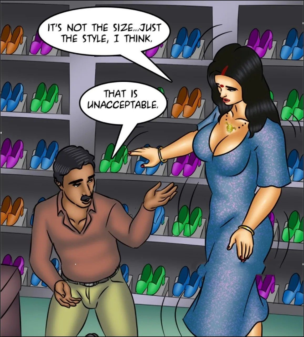 Savita Bhabhi [Kirtu] 146 . Savita Bhabhi - The Other Shoe Drops - Chapter 146 - LQ [Kirtu] – page 62
