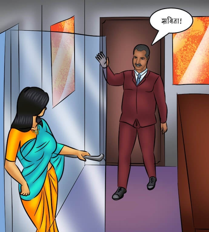 Savita Bhabhi [Kirtu] 104.5 . Savita Bhabhi - कवर गर्ल - Chapter 104 - Hindi [Kirtu] – page 4