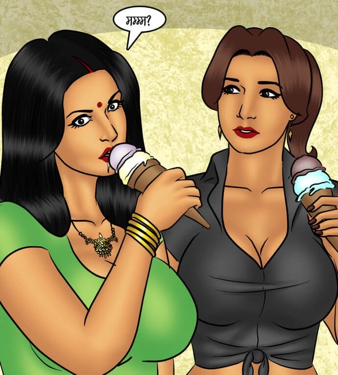 Savita Bhabhi [Kirtu] 83.5 . Savita Bhabhi - सहेलियों का प्यार - Chapter 83 - Hindi [Kirtu] – page 21