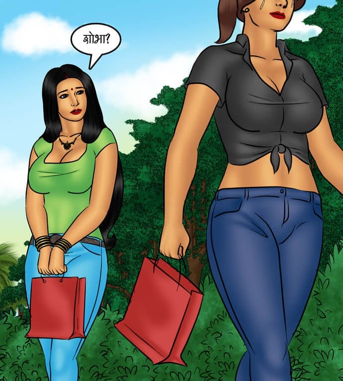 Savita Bhabhi [Kirtu] 83.5 . Savita Bhabhi - सहेलियों का प्यार - Chapter 83 - Hindi [Kirtu] – page 55