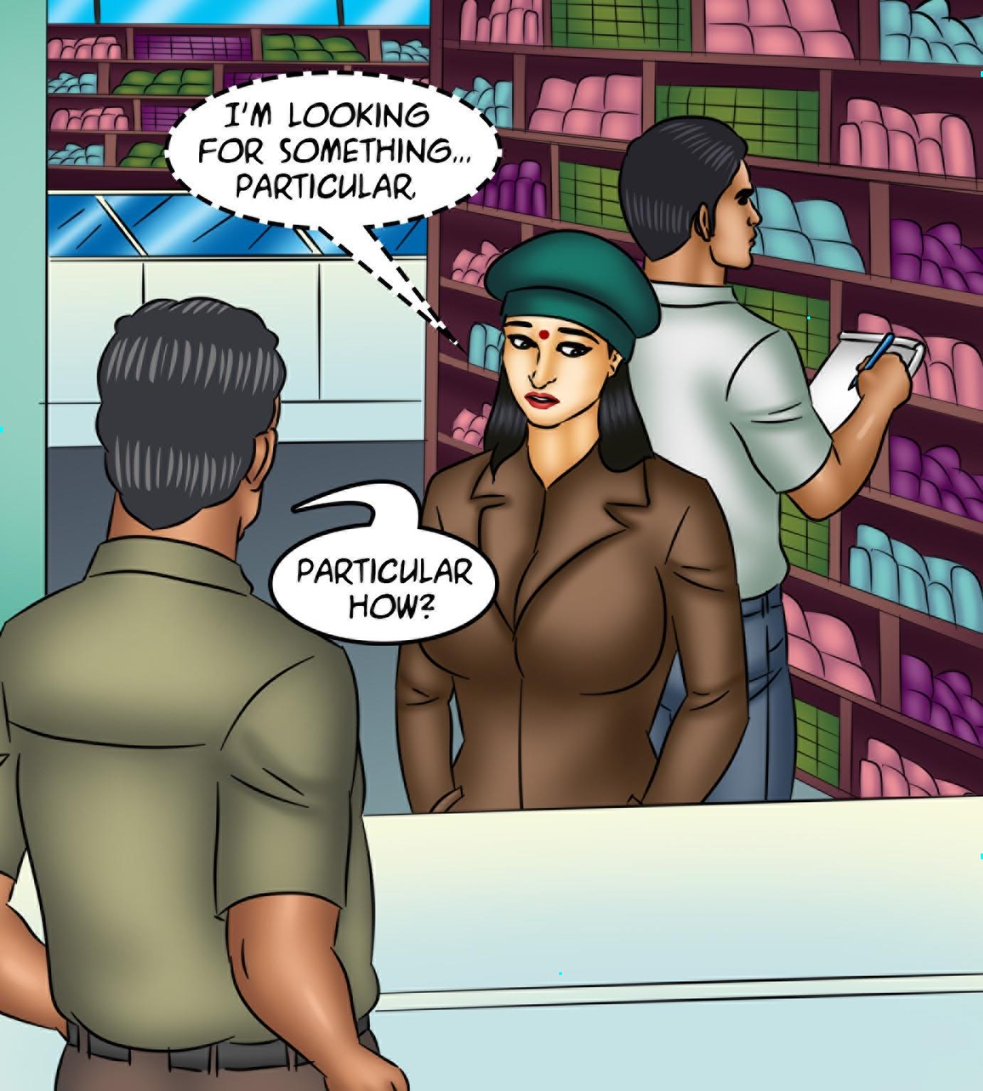 Savita Bhabhi [Kirtu] 124 . Savita Bhabhi - Orgasm Shopping - Chapter 124 [Kirtu] – page 40