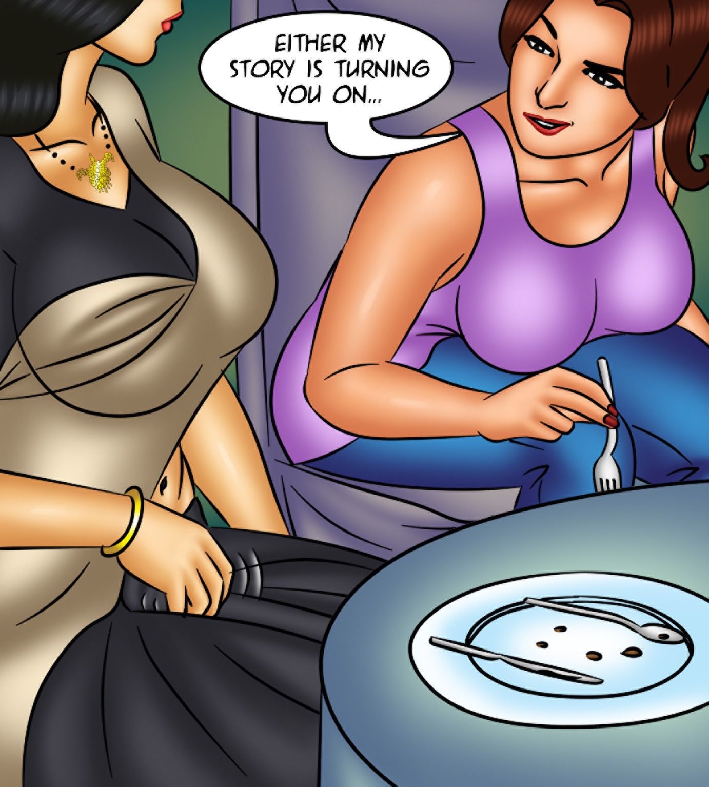Savita Bhabhi [Kirtu] 128 . Savita Bhabhi - Waxing Erotic - Chapter 128 [Kirtu] – page 24