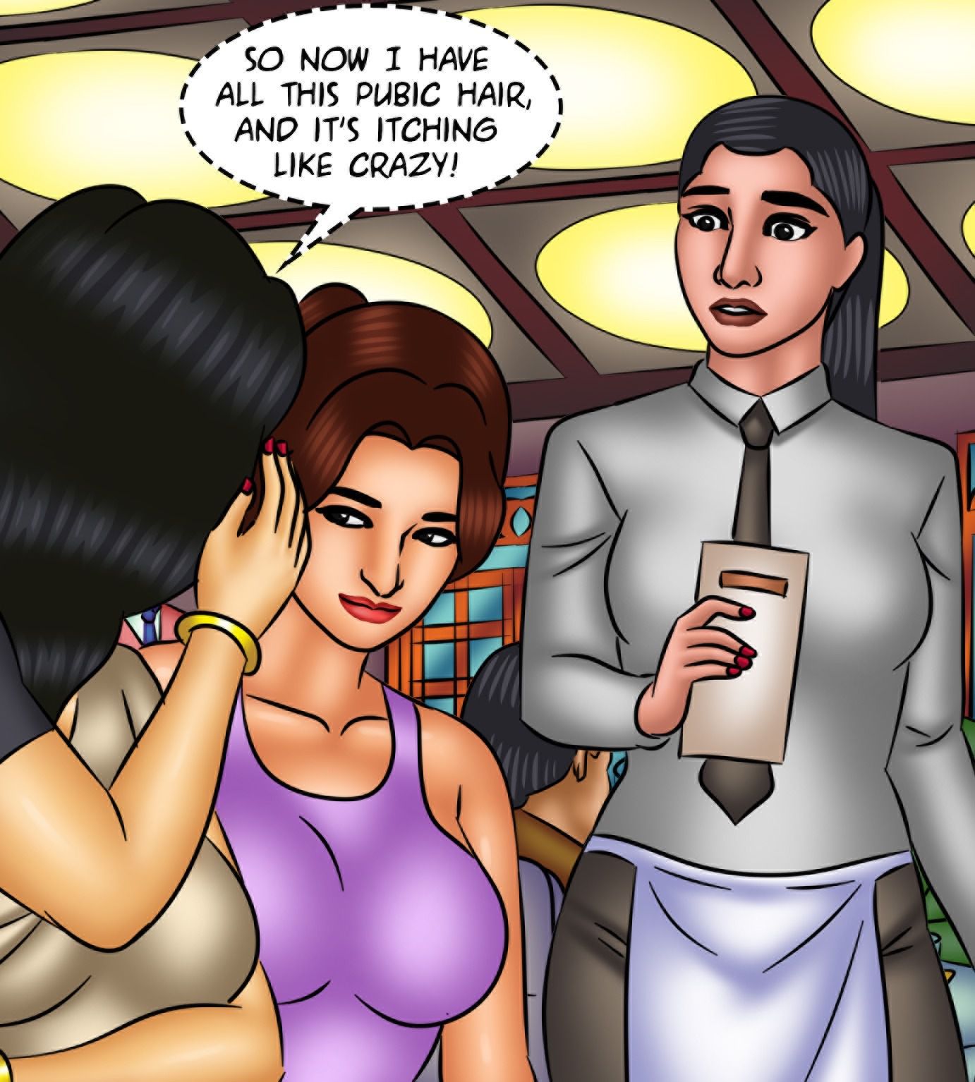 Savita Bhabhi [Kirtu] 128 . Savita Bhabhi - Waxing Erotic - Chapter 128 [Kirtu] – page 28