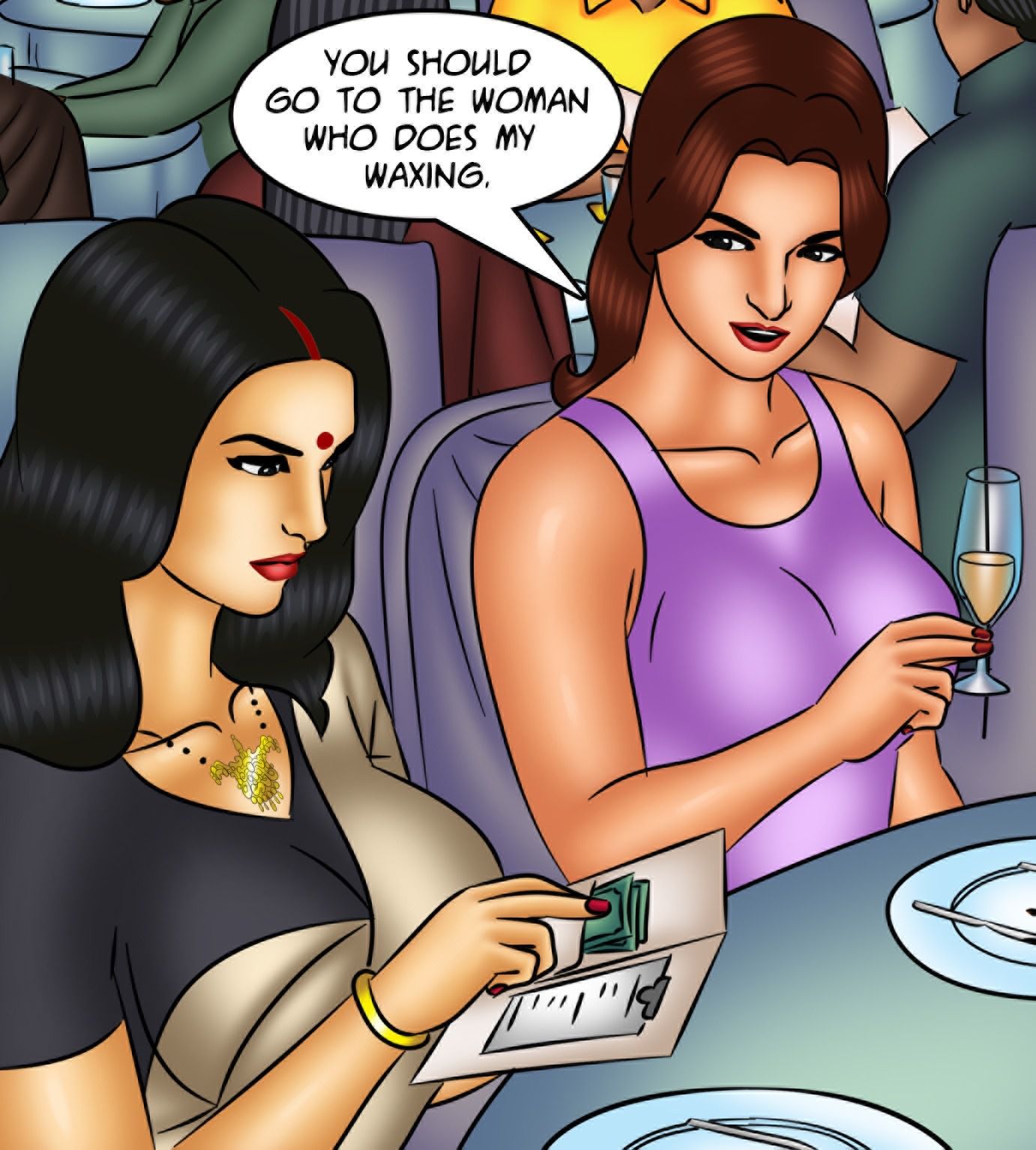 Savita Bhabhi [Kirtu] 128 . Savita Bhabhi - Waxing Erotic - Chapter 128 [Kirtu] – page 31