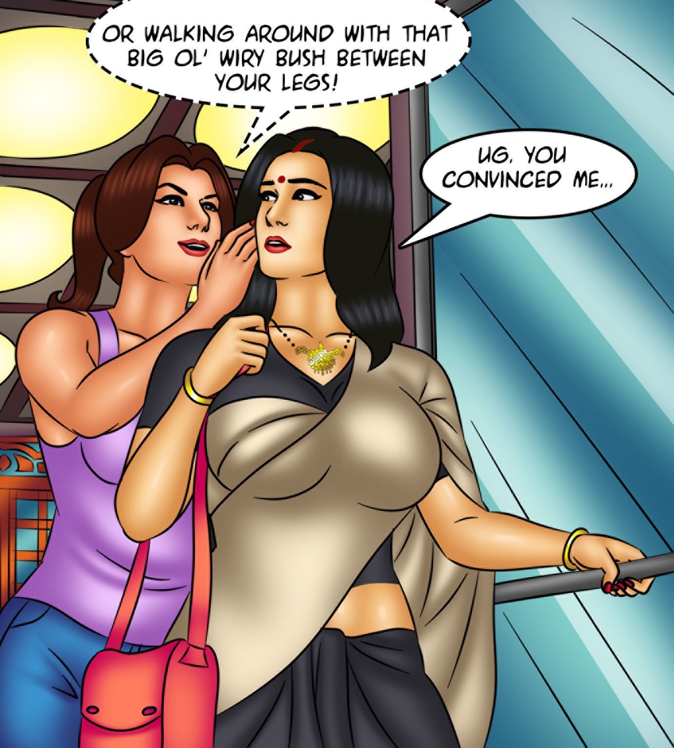 Savita Bhabhi [Kirtu] 128 . Savita Bhabhi - Waxing Erotic - Chapter 128 [Kirtu] – page 35