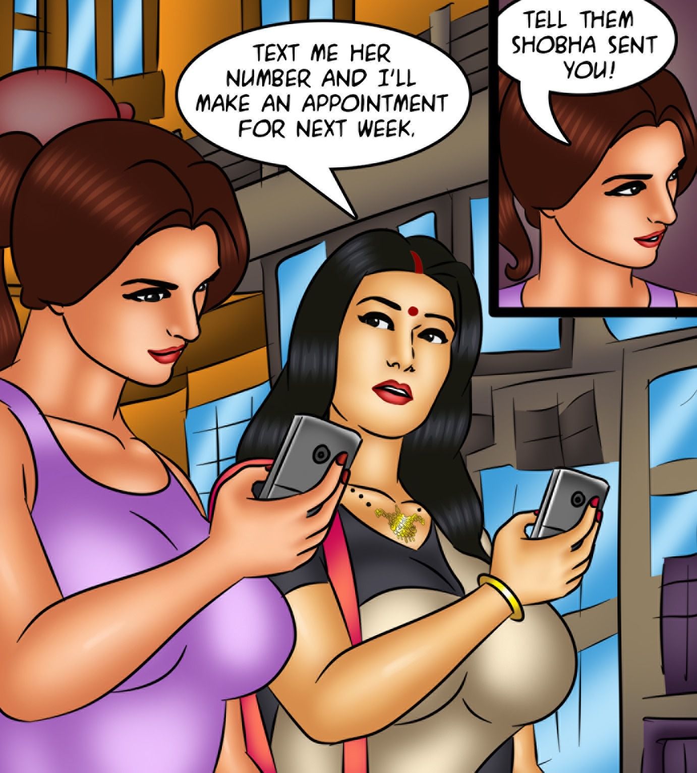Savita Bhabhi [Kirtu] 128 . Savita Bhabhi - Waxing Erotic - Chapter 128 [Kirtu] – page 36