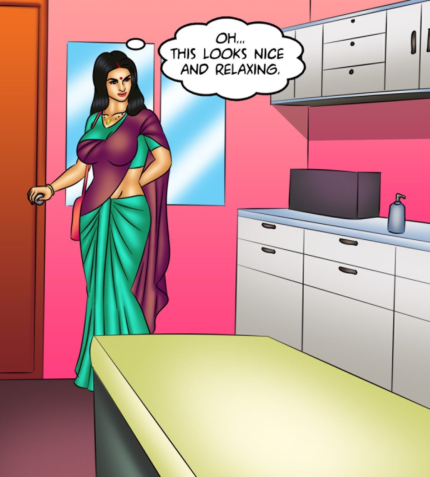 Savita Bhabhi [Kirtu] 128 . Savita Bhabhi - Waxing Erotic - Chapter 128 [Kirtu] – page 41