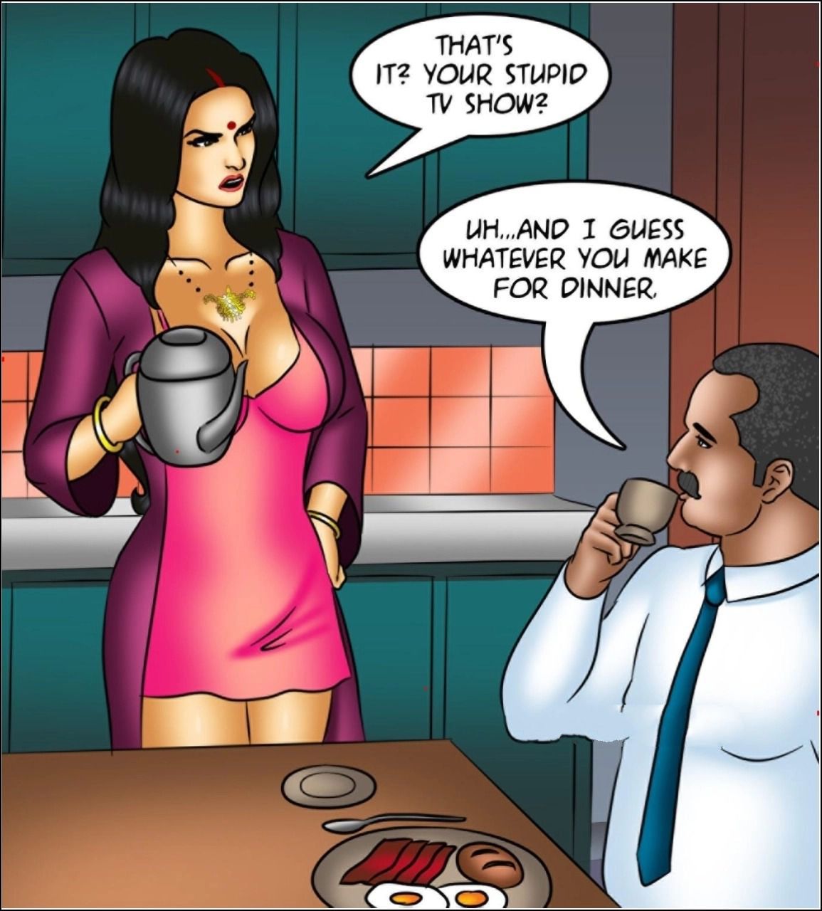 Savita Bhabhi [Kirtu] 150 . Savita Bhabhi - Vamika's Secret - Chapter 150 [Kirtu] – page 22