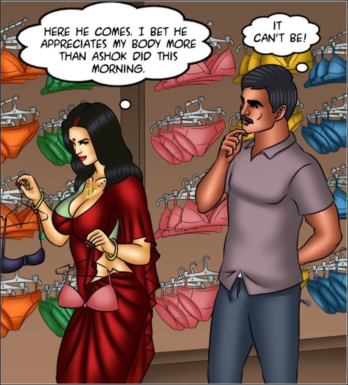 Savita Bhabhi [Kirtu] 150 . Savita Bhabhi - Vamika's Secret - Chapter 150 [Kirtu] – page 37