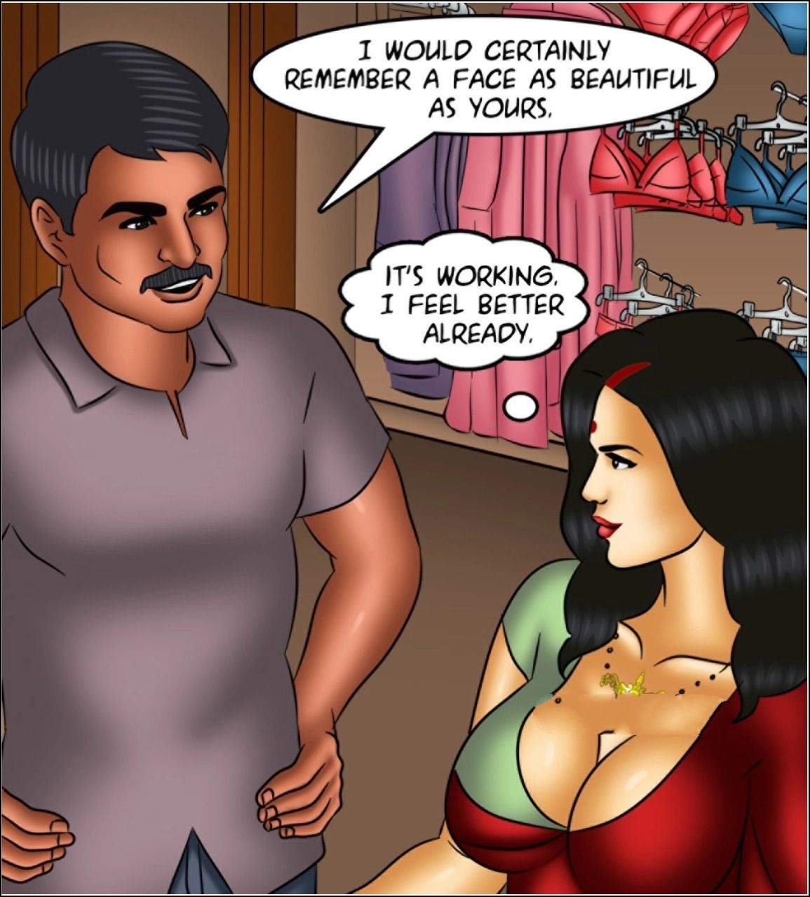 Savita Bhabhi [Kirtu] 150 . Savita Bhabhi - Vamika's Secret - Chapter 150 [Kirtu] – page 41