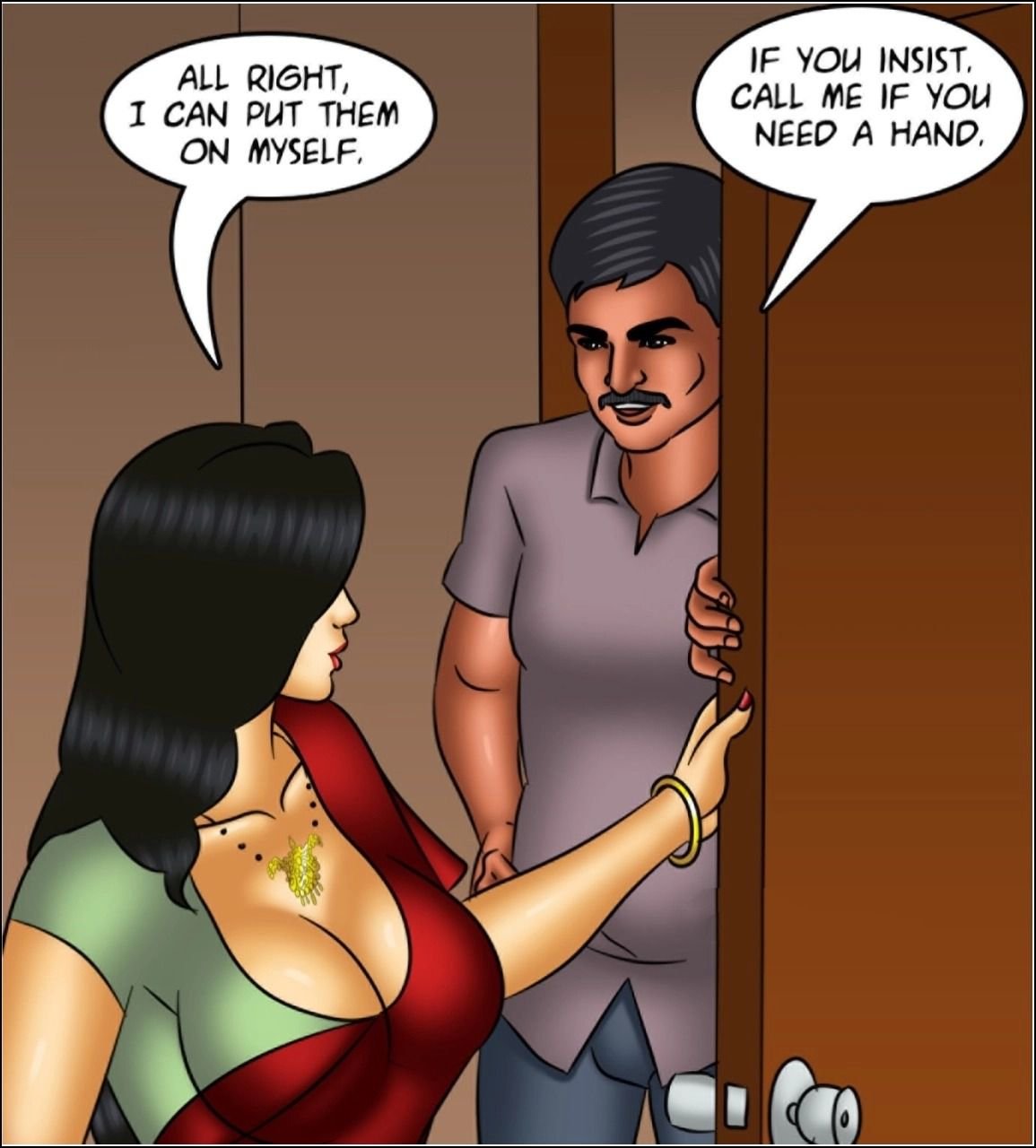 Savita Bhabhi [Kirtu] 150 . Savita Bhabhi - Vamika's Secret - Chapter 150 [Kirtu] – page 47