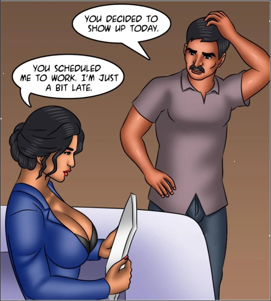 Savita Bhabhi [Kirtu] 150 . Savita Bhabhi - Vamika's Secret - Chapter 150 [Kirtu] – page 56