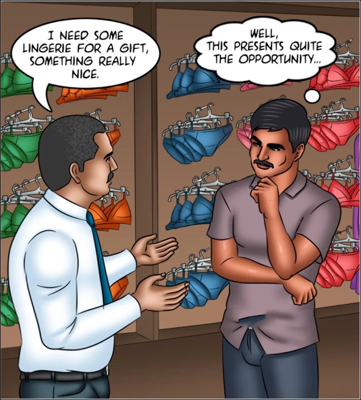 Savita Bhabhi [Kirtu] 150 . Savita Bhabhi - Vamika's Secret - Chapter 150 [Kirtu] – page 77