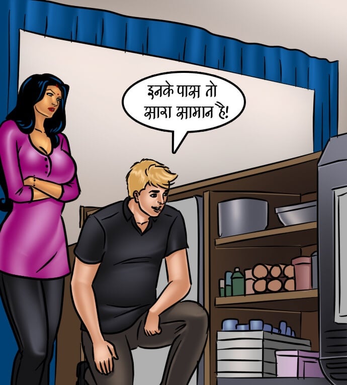 Savita Bhabhi [Kirtu] 66.5 . Savita Bhabhi - चुदाई की रेसिपी - Chapter 66 - Hindi [Kirtu] – page 101