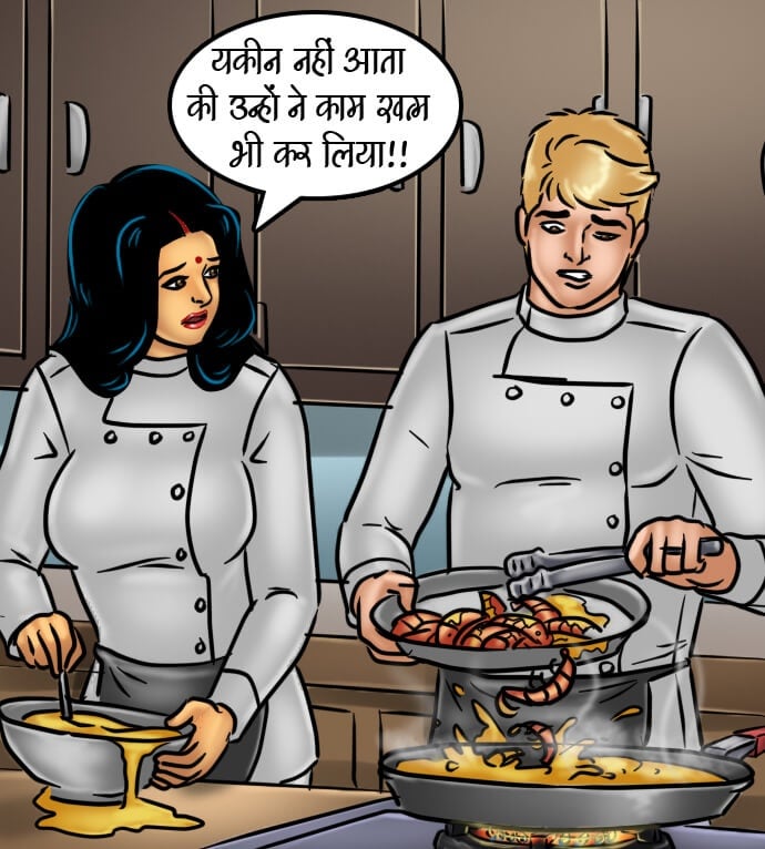 Savita Bhabhi [Kirtu] 66.5 . Savita Bhabhi - चुदाई की रेसिपी - Chapter 66 - Hindi [Kirtu] – page 165