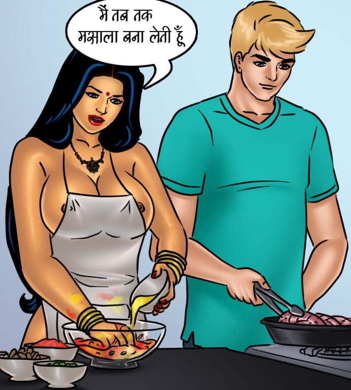Savita Bhabhi [Kirtu] 66.5 . Savita Bhabhi - चुदाई की रेसिपी - Chapter 66 - Hindi [Kirtu] – page 57