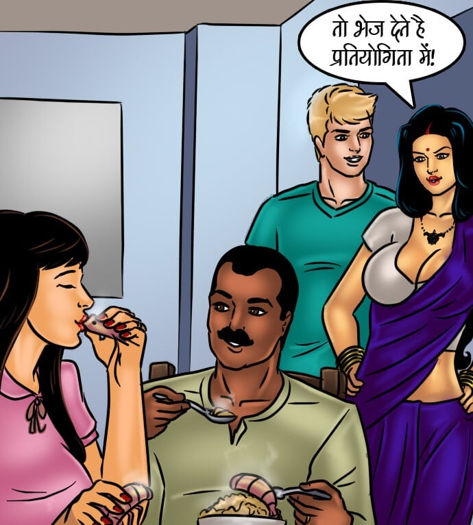 Savita Bhabhi [Kirtu] 66.5 . Savita Bhabhi - चुदाई की रेसिपी - Chapter 66 - Hindi [Kirtu] – page 86