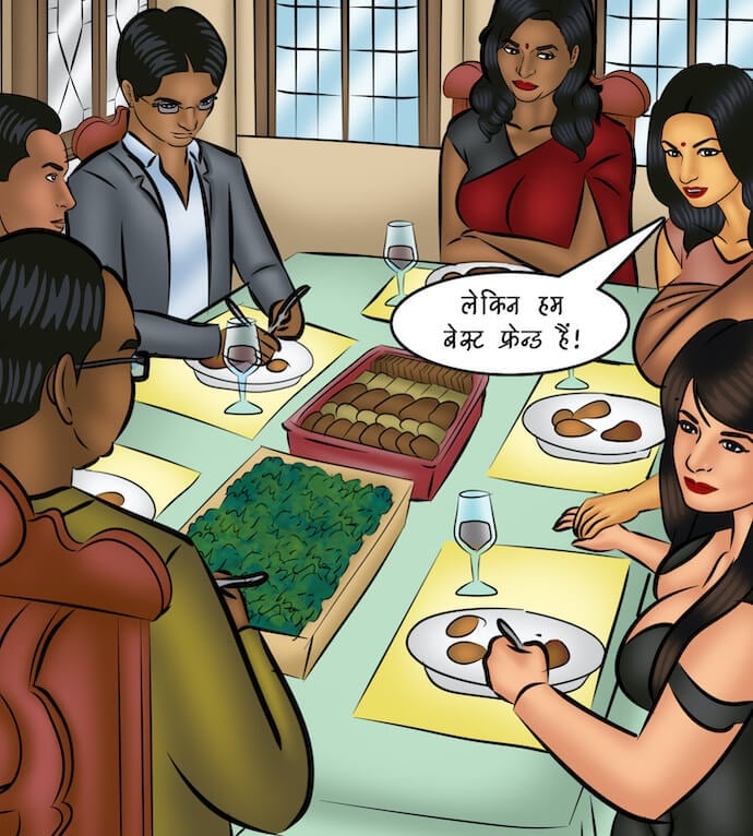 Savita Bhabhi [Kirtu] 107.5 . Savita Bhabhi - Hindi - Chapter 107 - शानदार एक्टिंग से बहुओं को घर लाना [Kirtu] – page 36