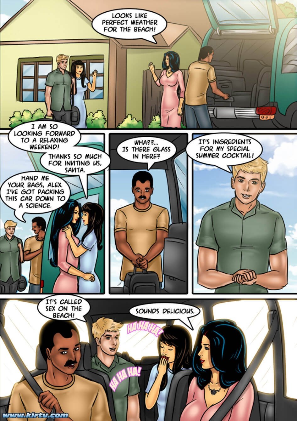Savita Bhabhi [Kirtu] 61 . Savita Bhabhi - Sex On The Beach - Chapter 61 [Kirtu] – page 2