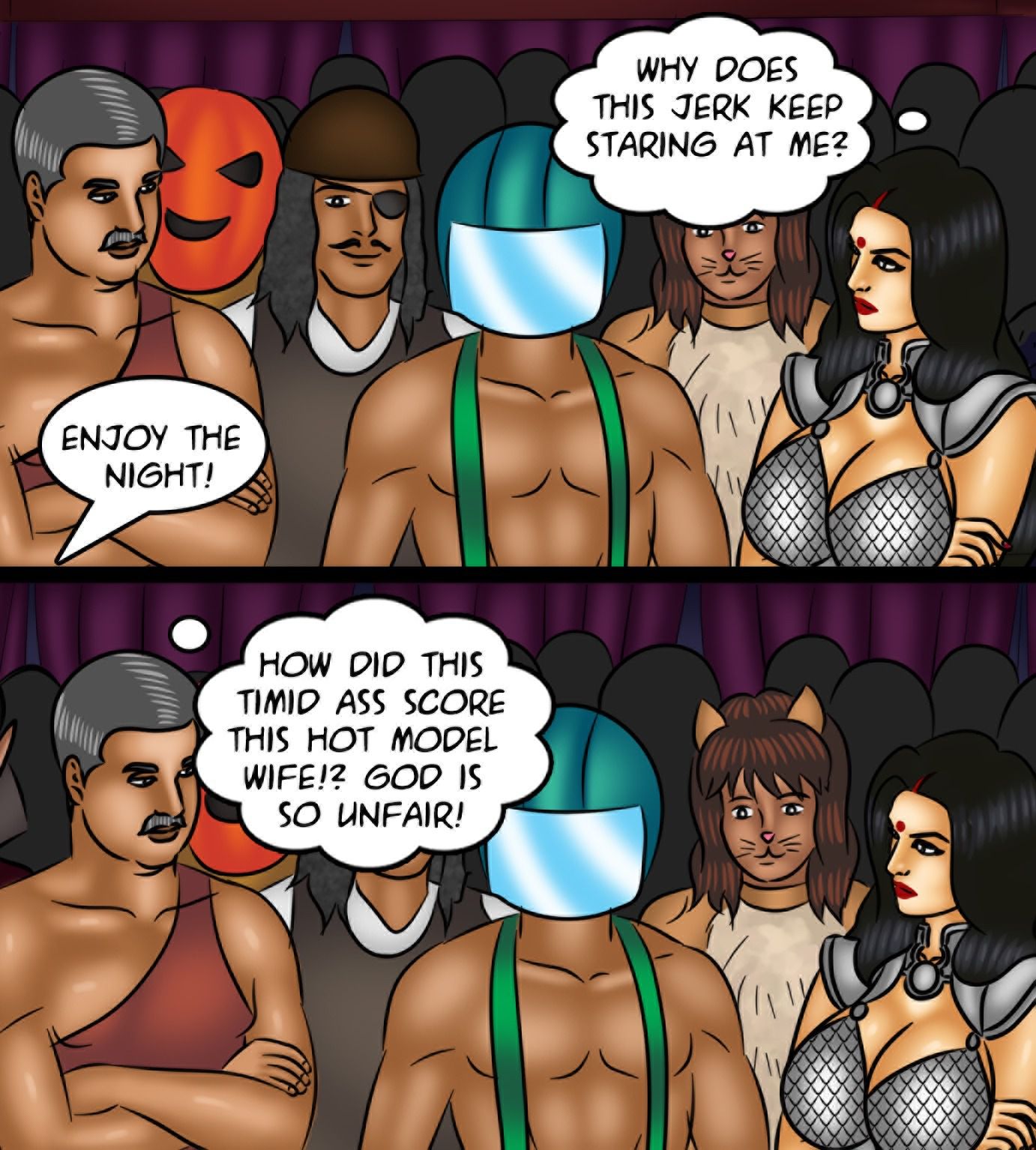 Savita Bhabhi [Kirtu] 118 . Savita Bhabhi - The Mis-Adventures Of Scarlet Queen! - Chapter 118 [Kirtu] – page 57