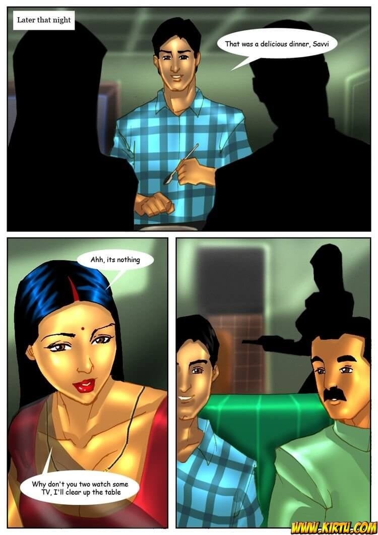 Savita Bhabhi [Kirtu] 4 . Savita Bhabhi - Visiting Cousin - Chapter 4 [Kirtu] – page 13
