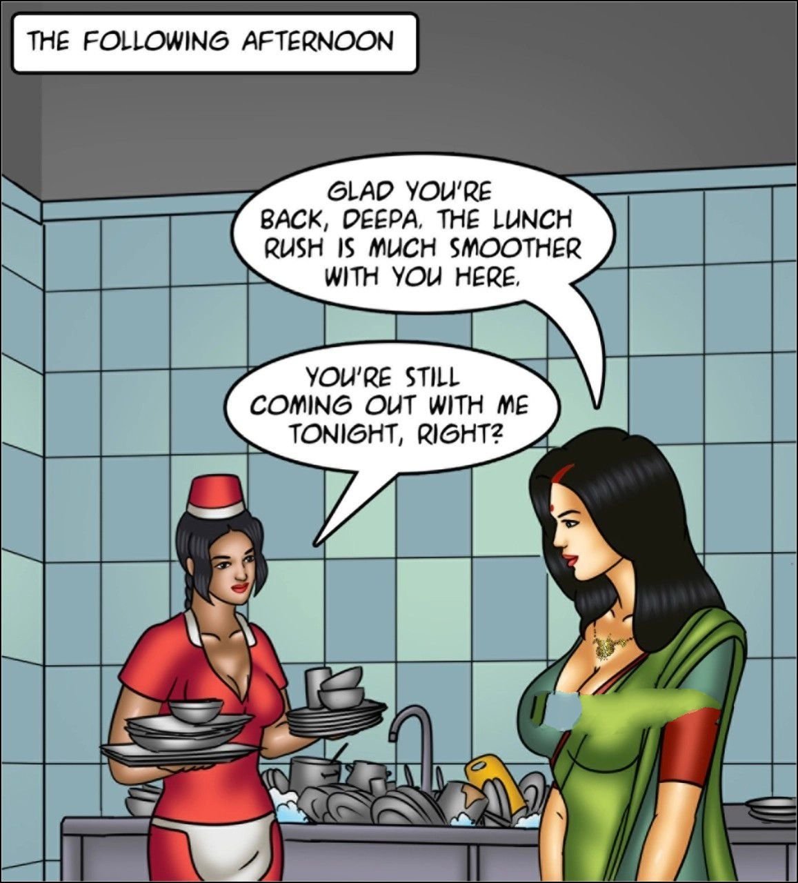 Savita Bhabhi [Kirtu] 149 . Savita Bhabhi - On The Rebound - Chapter 149 [Kirtu] – page 55