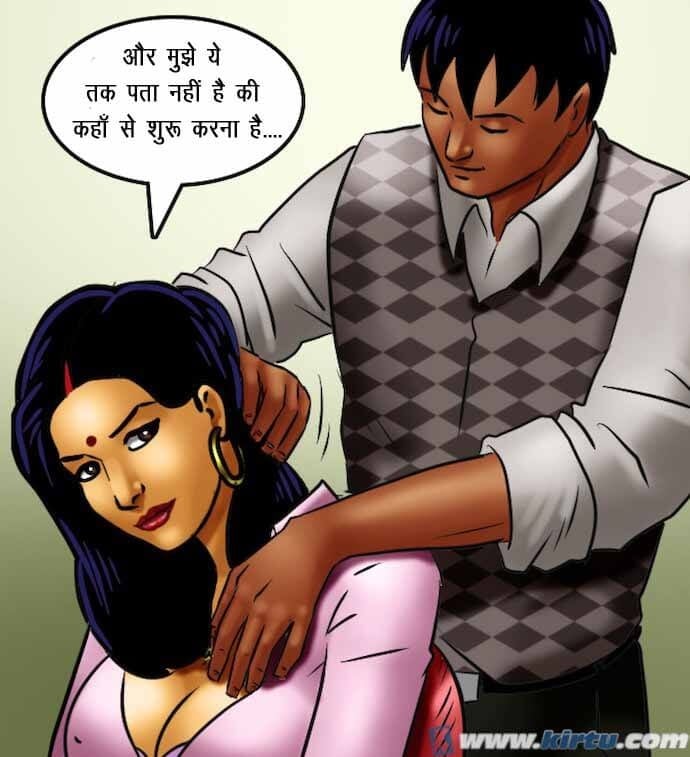 Savita Bhabhi [Kirtu] 69.5 . Savita Bhabhi - छात्रों का मामला – सविता भाभी गयी – XXX अपार्टमेंट में - Chapter 69 - Hindi [Kirtu] – page 129
